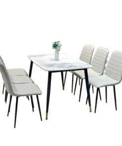 Stone Dining Table Set For 6 D0101-0005