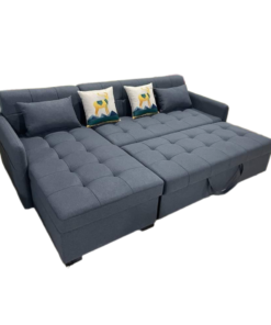 Dark Grey Sectional Sofa Bed A0203-0001
