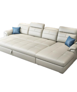 White Sectional Sofa Bed A0203-0003