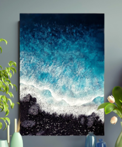 Epoxy Sea Wave Wall Paintings 34