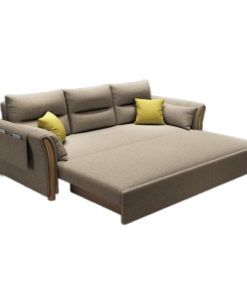 Light Brown Pull Out Couch A0202-0006