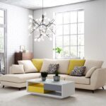 Cream Sectional Couches A0107-0019