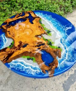 Round Epoxy Table A0406-0013