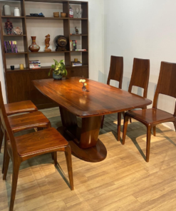 Walnut Dining Table Set For 6 D0101-0013