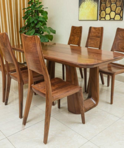 Walnut Dining Table Set For 6 D0101-0016