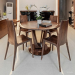 Walnut Dining Table Set For 4 D0102-0009