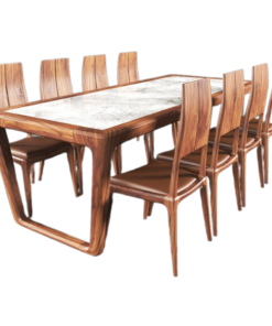 Walnut Dining Table Set For 8 D0103-0011
