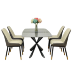 Stone Dining Table Set For 4 D0102-0002