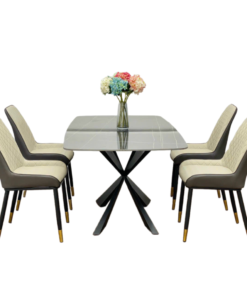 Stone Dining Table Set For 4 D0102-0002