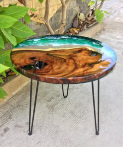 Round Epoxy Table A0406-0008
