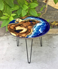 Round Epoxy Table A0406-0009