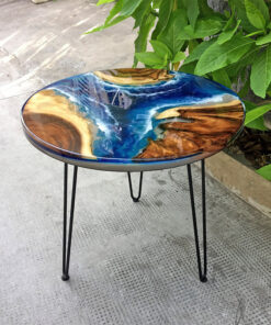 Round Epoxy Table A0406-0010