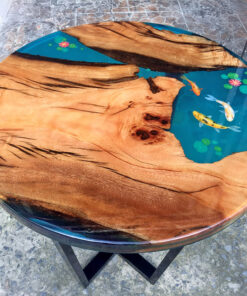 Round Epoxy Table A0406-0001
