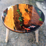 Round Epoxy Table A0406-0002