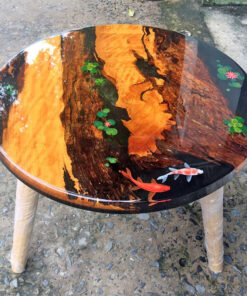 Round Epoxy Table A0406-0002