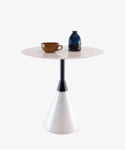 Cone Legs Stone Side Tables A0402-0024