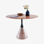 Cone Legs Stone Side Tables A0402-0025