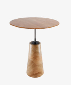 Trapezoidal Legs Stone Side Tables A0402-0010