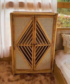 Rattan Accent Cabinet A0503-0023