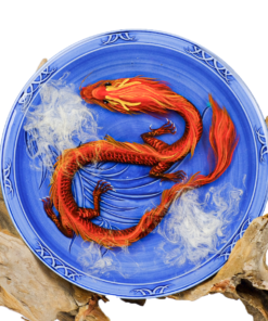 Decorative Dragon Plate 16