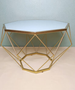 Hexagonal Glass Coffee Table A0401-0001