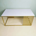 Rectangular White Stone Coffee Table A0401-0037