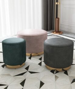 Cylindrical Ottoman Stool A0101-0010
