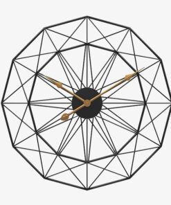 Modern Minimalist Black Wall Clock 21
