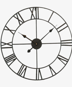 Minimalist Black Roman Wall Clock 20