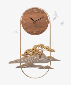Decorative Relief Wall Clock 01