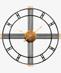 Black Cross Minimalist Wall Clock 17