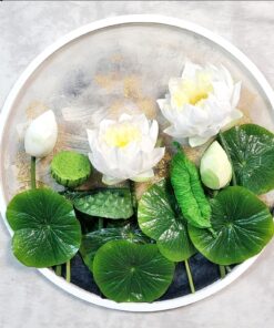 Epoxy Lotus Wall Paintings 27