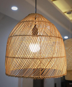 Decorative Woven Rattan Bamboo Lampshade 04