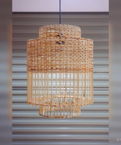 Decorative Woven Rattan Bamboo Lampshade 11