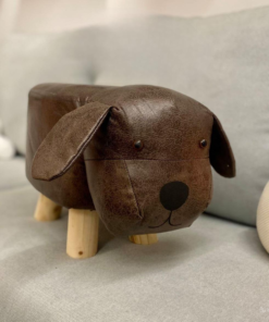 Brown Animal Ottoman Stool A0101-0006