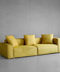 Yellow 3 Seater Couch A0104-0003