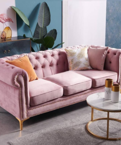 Pink 3 Seater Couch A0104-0004