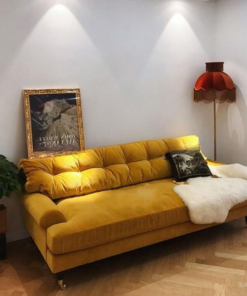 Yellow 3 Seater Couch A0104-0005