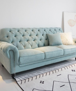 Blue 3 Seater Couch A0104-0006