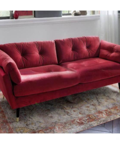 Red 3 Seater Couch A0104-0030