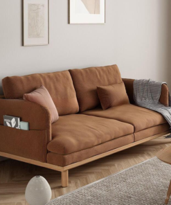 Brown Loveseat A0103-0008