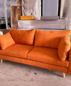 Orange 3 Seater Couch A0104-0013