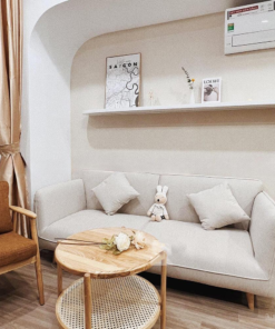 White 3 Seater Couch A0104-0015