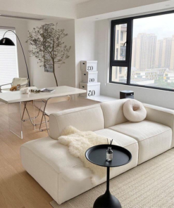 White 3 Seater Couch A0104-0016