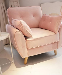 Pink Single Sofa Chair A0102-0003