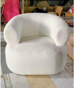 White Single Sofa Chair A0102-0016