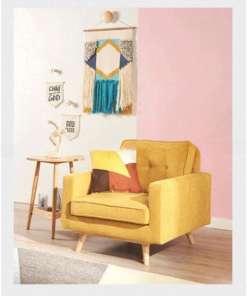 Yellow Single Sofa Chair A0102-0018