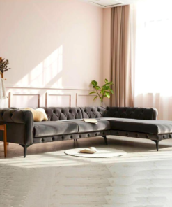 Black Sectional Couches A0107-0005