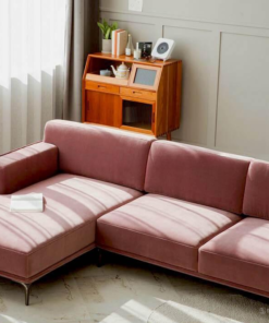 Pink Sectional Couches A0107-0006