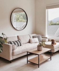 Cream Sectional Couches A0107-0009